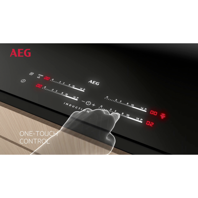 AEG IAX84411CB 78cm Induction Hob - Black