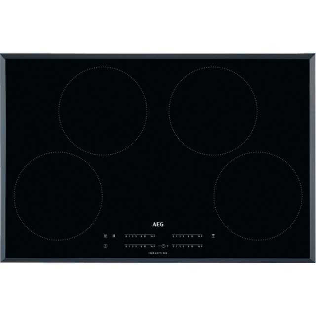 AEG IKB84401FB 78cm Induction Hob - Black