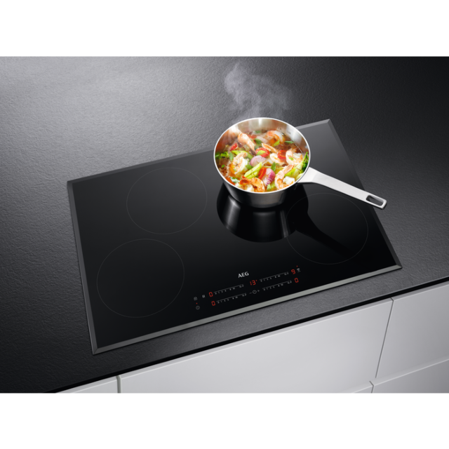 AEG IKB84401FB 78cm Induction Hob - Black