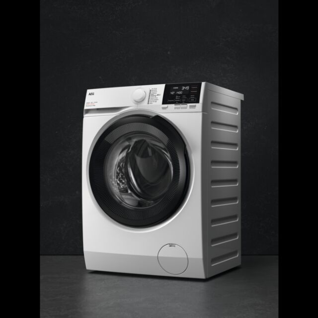 AEG LWR7185M4B 8kg/5kg 1400 Spin Washer Dryer - White