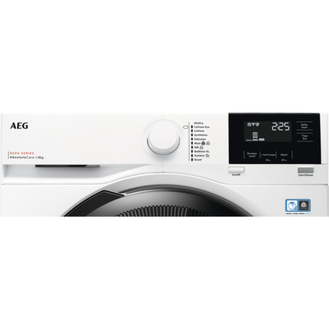 AEG TR818P4B 8kg Condenser Tumble Dryer - White