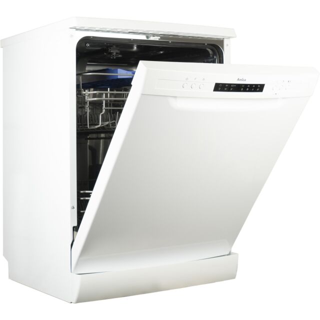 Amica ADF650WH 60cm fs dw, 13 places, A++, 6 progs, delay timer, cutlery tray, LED display