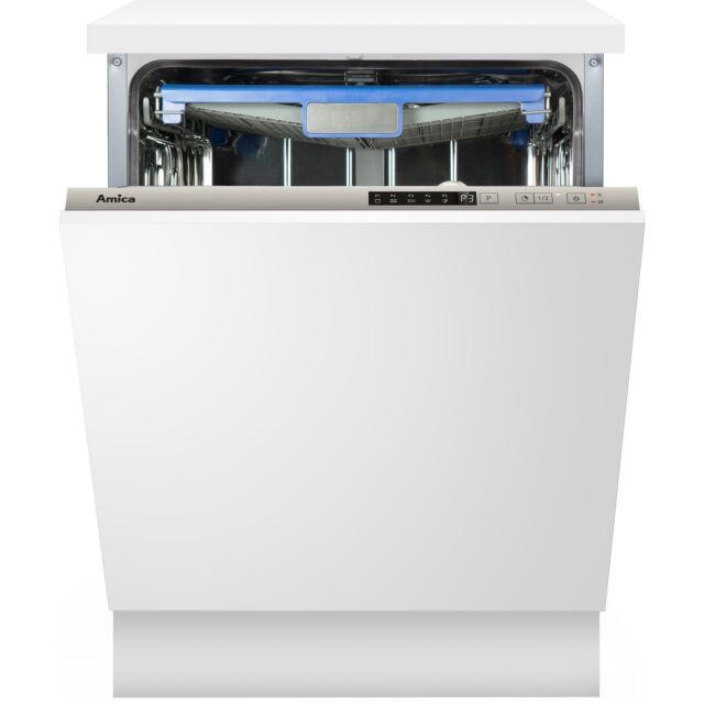 Amica ADI650 60cm int dw, 14 places, 5 progs, 3 baskets, 2 level top basket and delay timer