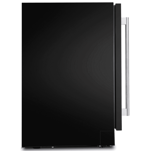 Amica AWC300BL 30 cm fs wine cooler, 19 x BS, black glass door, blue LED, RD