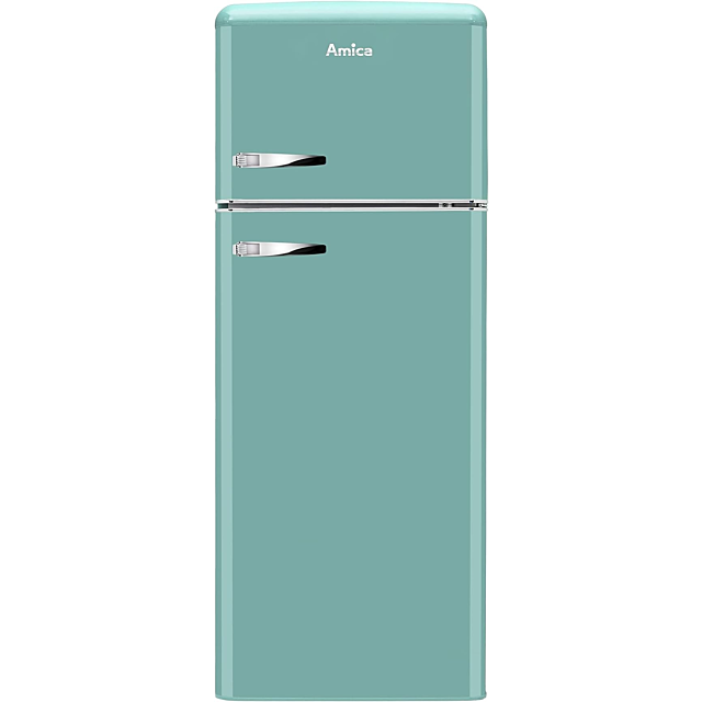 Amica FDR2213DB 55cm 30/70  Fridge Freezer - Duck Egg