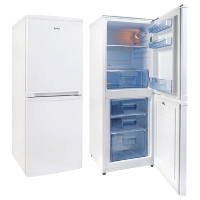 Amica FK1964 50cm, 130cm high 50/50 fridge freezer, fr 98ltr, fzr 55ltr, RD