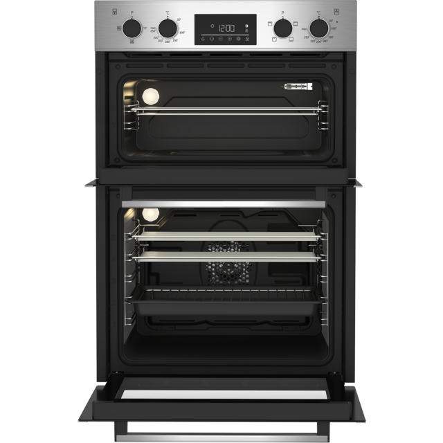 Beko Plc CDFY22309X 60cm Built In High Specification RecycledNetâ„¢ Double Oven - Stainless Steel
