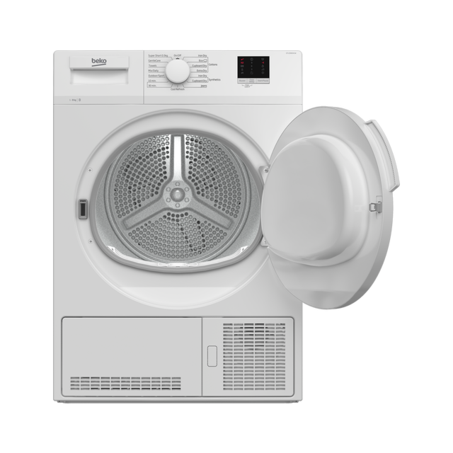 Beko DTLCE80041W 8kg Condenser Tumble Dryer - White