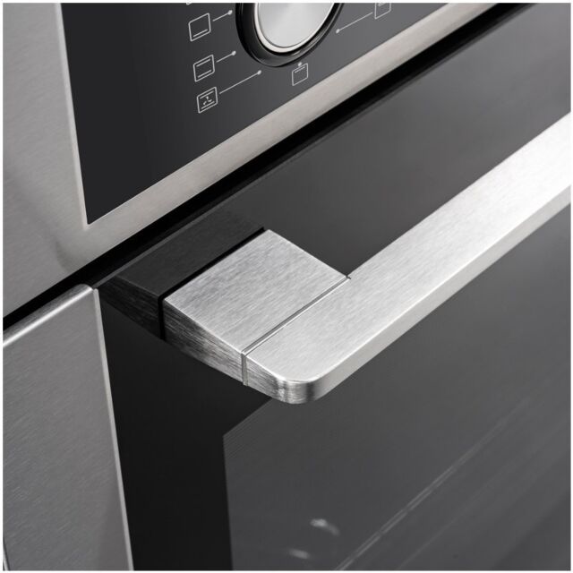 Belling 444411399 BI603MFC 59.5cm Built In Electric Single Oven - Stainless Steel