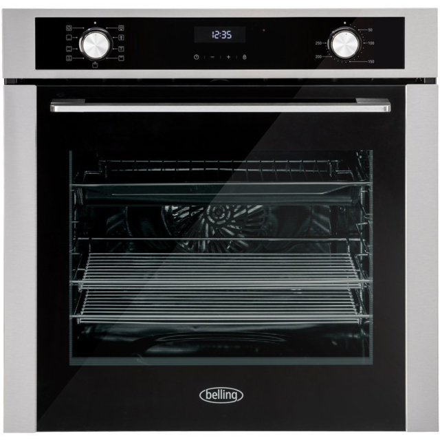 Belling 444411400  BI603MFC 59.5cm Built In Electric Single Oven - Black