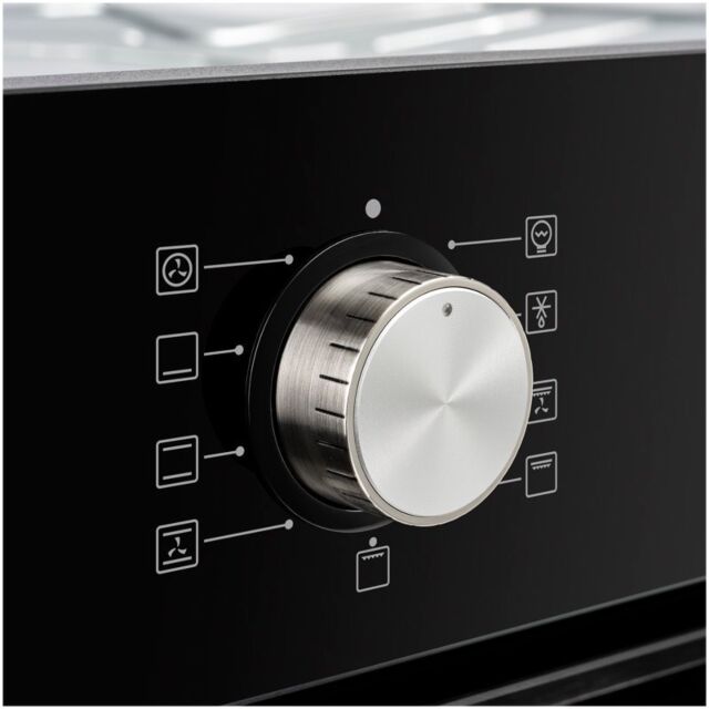 Belling 444411626  BI603MF 59.5cm Built In Electric Single Oven - Black