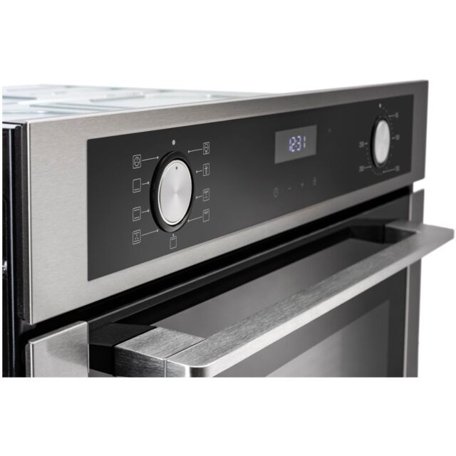 Belling 444411627  BI603MF 59.5cm Built In Electric Single Oven - Stainless Steel
