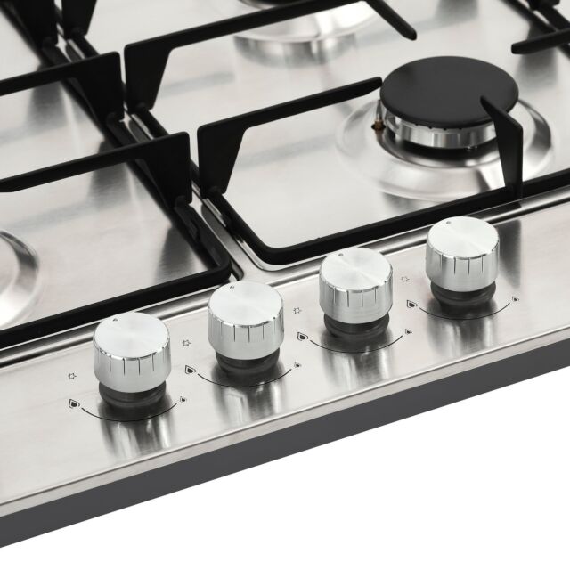 Belling 444411635  GHU603RI 60cm Gas Hob - Stainless Steel