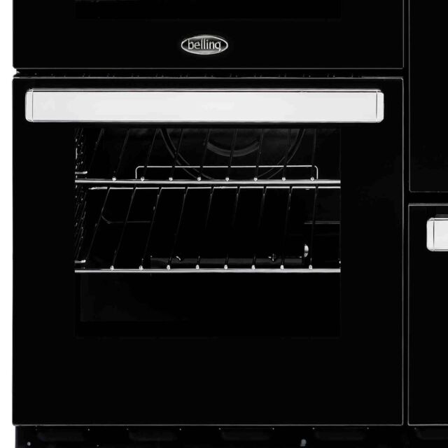 Belling 444444104  110EI 110cm Electric Rangecooker with Double Oven and Induction Hob - Black