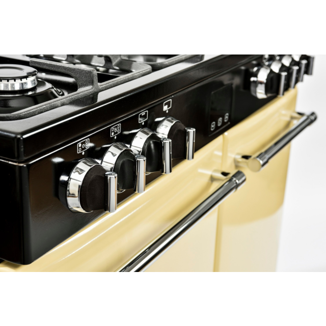 Belling 444444123 Farmhouse 90DFT Dual Fuel Range Cooker