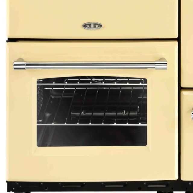 Belling 444444147  110DFT 110cm Dual Fuel Rangecooker with Double Oven and Gas Hob - Cream