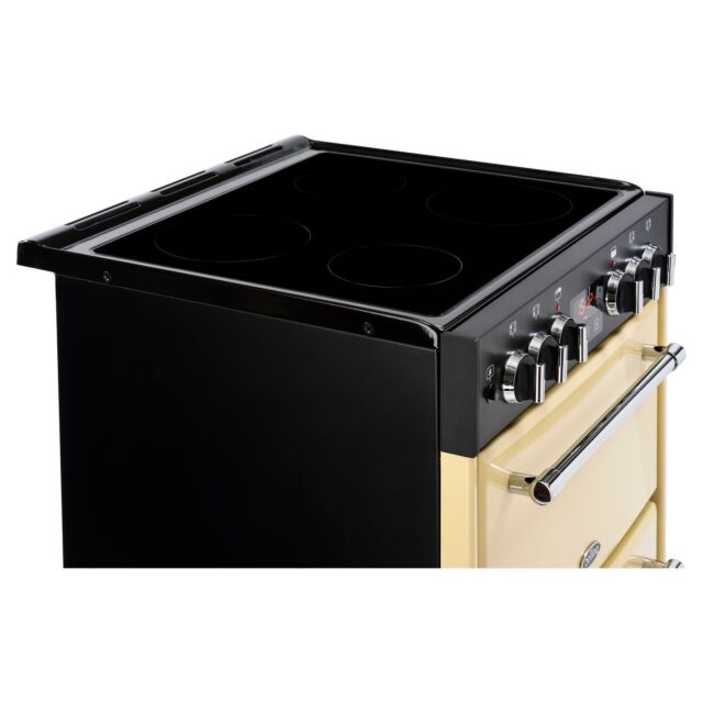 Belling 444444710 60cm Electric Range Cooker with Ceramic Hob - Cream