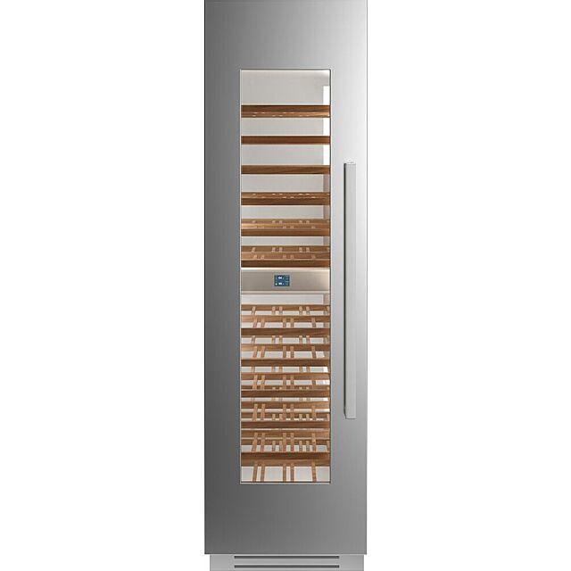 Bertazzoni WC605BLP2T 60 cm Built-in Wine Cellar Column Panel Ready Left Hinge