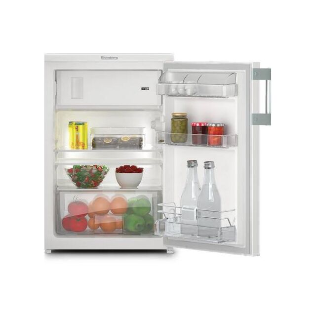 Blomberg TSM1544P 54Cm Freestanding White Undercounter Fridge With 114L Capacity, Adjustable Glass S