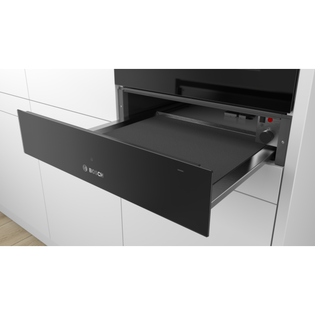 Bosch BIC510NB0 14cm high, warming drawer, 3 settings, push-pull opening