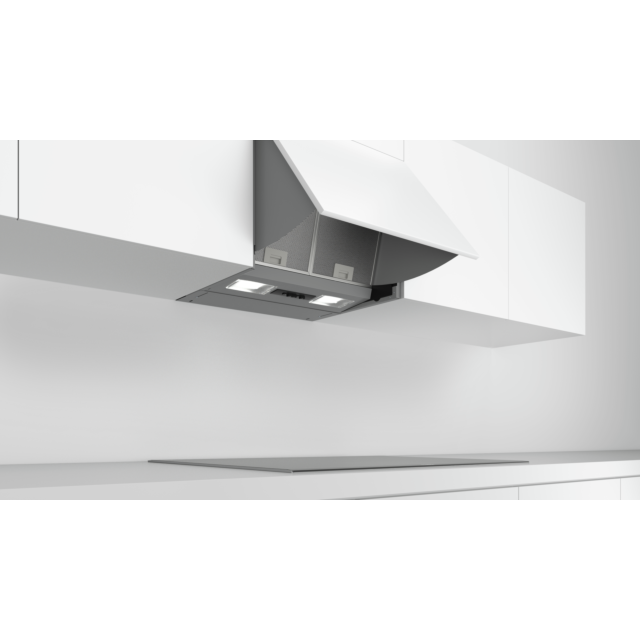 Bosch DEM66AC00B 60cm, 3 speeds, LED lights, high extraction rate. Optional Standard Recirculation F