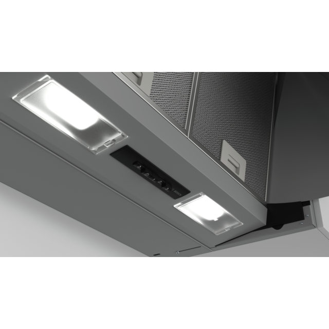 Bosch DEM66AC00B 60cm, 3 speeds, LED lights, high extraction rate. Optional Standard Recirculation F