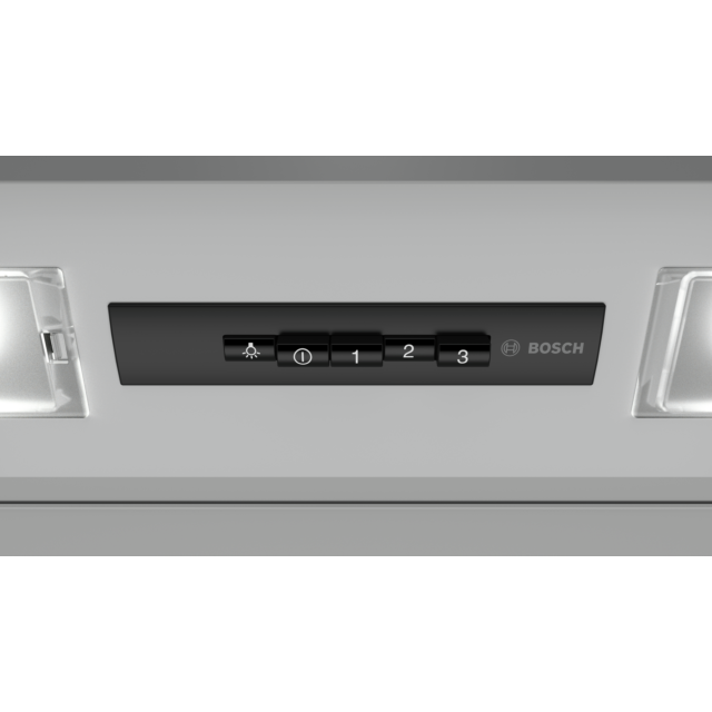 Bosch DEM66AC00B 60cm, 3 speeds, LED lights, high extraction rate. Optional Standard Recirculation F