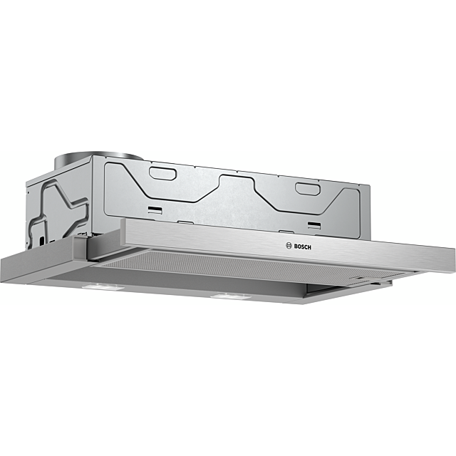 Bosch DFM063W56B 60cm wide, Logo Design Handle, 3 speed , Rocker Switch Control, LED Lights. Optiona