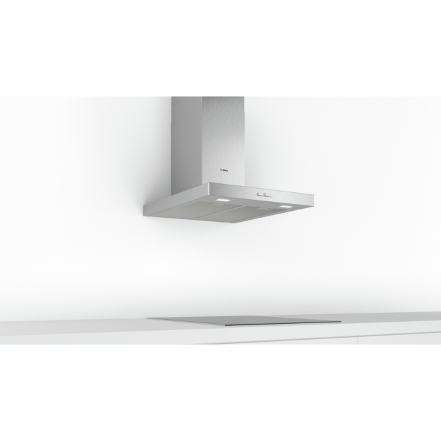 Bosch DWB64BC50B 60cm wide, Box Design, push buttons, 3 speeds + intensive, LED lights. Optional Cle