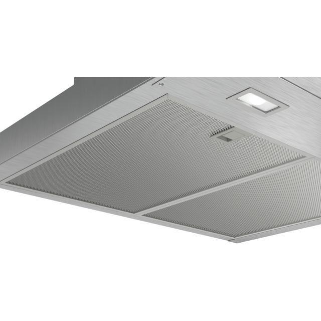 Bosch DWB66DM50B 60Cm Wide Brushed Steel Box Chimney Cooker Hood With Electronic Touch Control, 3 Sp