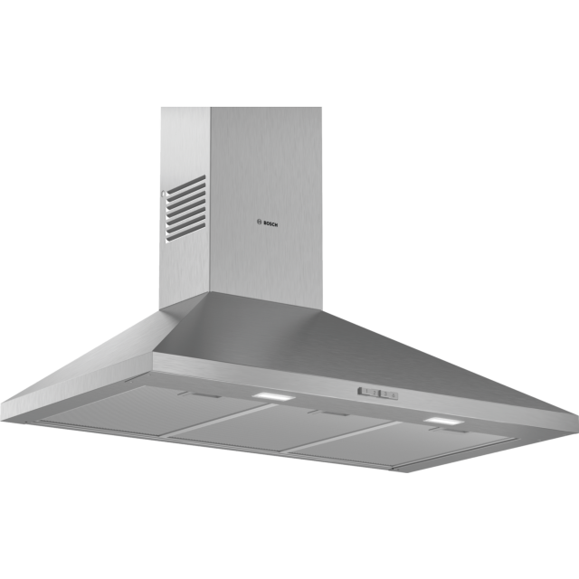 Bosch DWP94BC50B 90cm wide, Pyramid Design, push buttons, 3 speeds, LED lights. Optional Standard Re