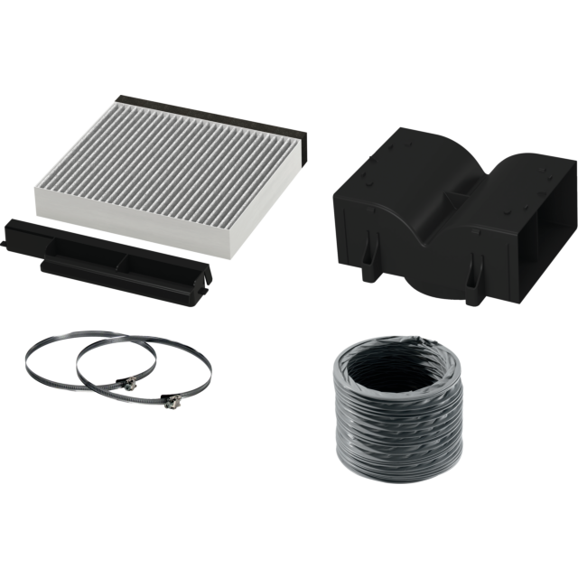 Bosch DWZ1DX1I4 CleanAir Standard Recirculation Kit for: DWQ94BC50B, DWQ64BC50B, DWQ74BC50B, DWQ66DM
