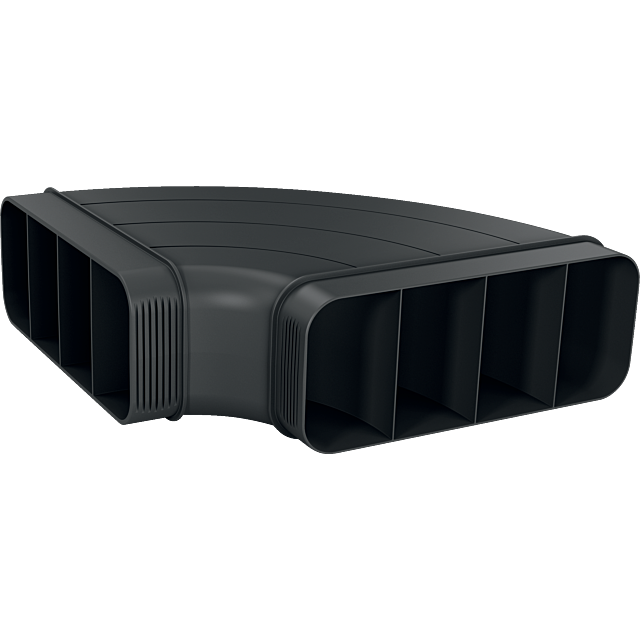 Bosch HEZ9VDSB1 Flat channel 90º horizontal bend, for worktop depth minimum 65cm.  Ducting component