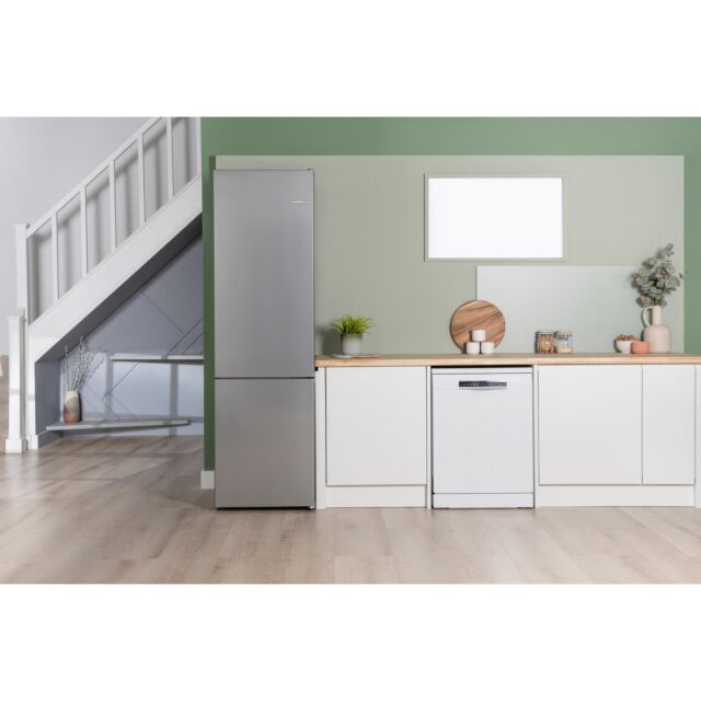 Bosch KGN392LAF 60cm 70/30  Fridge Freezer - Stainless Steel