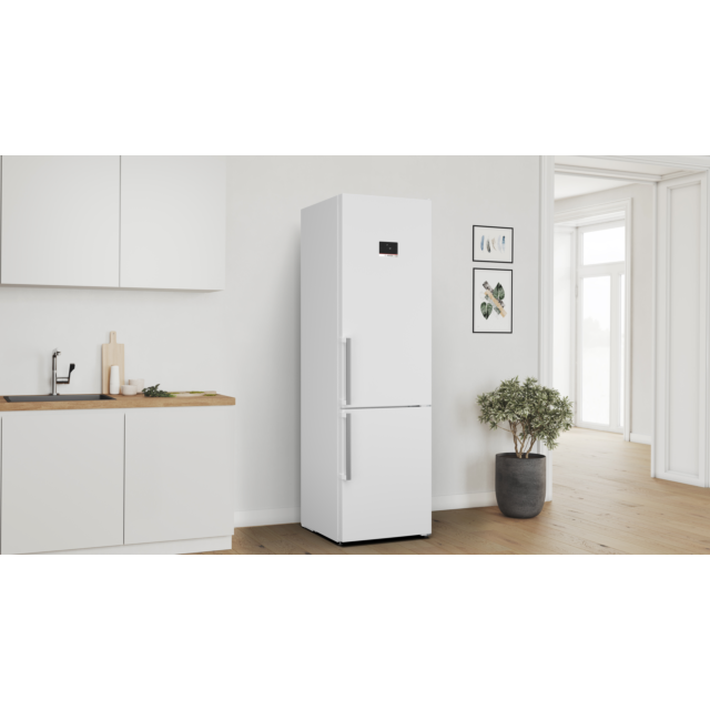 Bosch KGN39AWCTG Bosch Series 6 Nofrost Freestanding Fridge Freezer, 203 X 60Cm - White