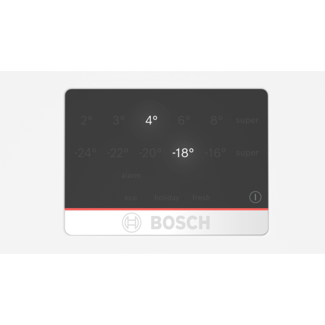 Bosch KGN39AWCTG Bosch Series 6 Nofrost Freestanding Fridge Freezer, 203 X 60Cm - White
