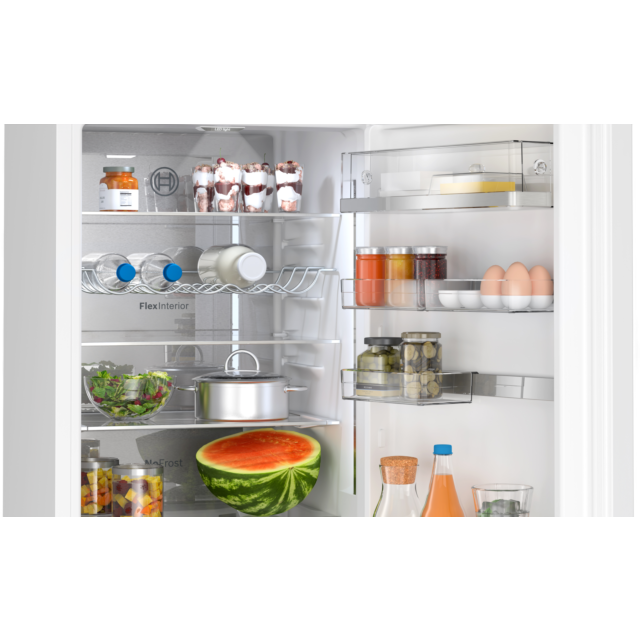 Bosch KGN39AWCTG Bosch Series 6 Nofrost Freestanding Fridge Freezer, 203 X 60Cm - White