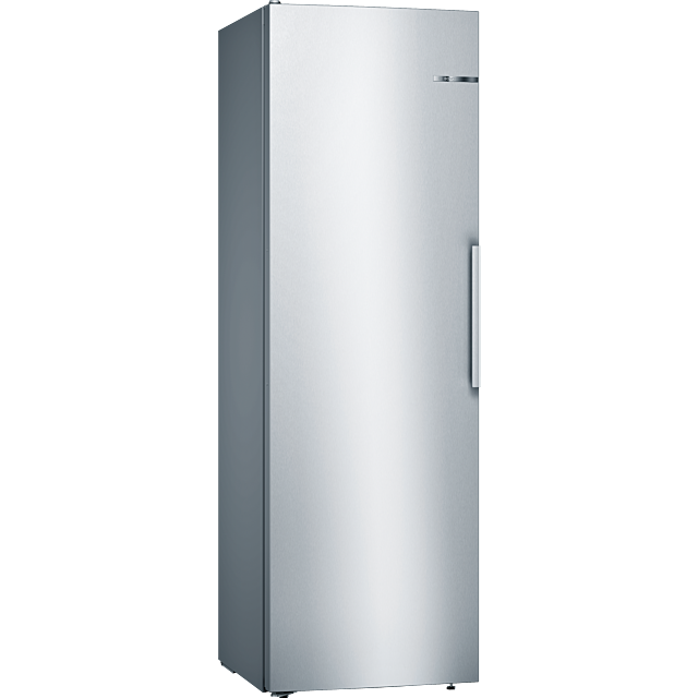 Bosch KSV36VLEP 186x60 Upright Fridge, VitaFresh, bottle rack, LED light, 7 glass shelves, 5 door sh