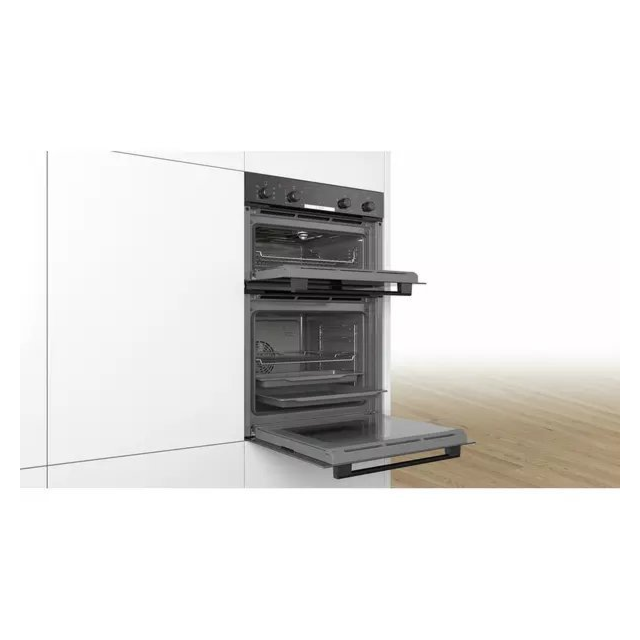 Bosch MBS533BB0B Series 4 Built-In Double Electric Oven