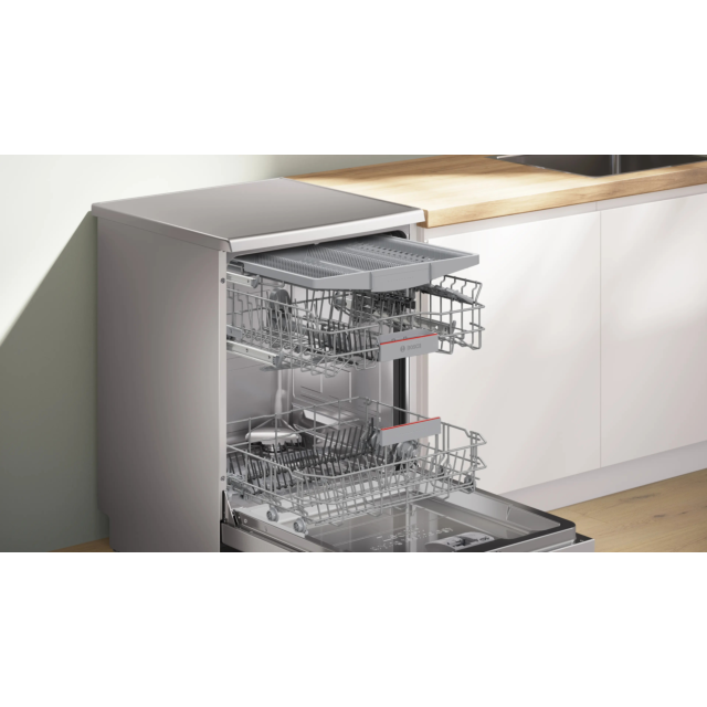 Bosch SMS6ZCI10G Silver Dishwasher with WiFi 14 Settings