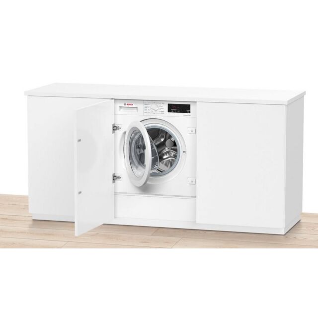 Bosch WIW28301GB  Integrated 8Kg 1400 Spin Washing Machine - White