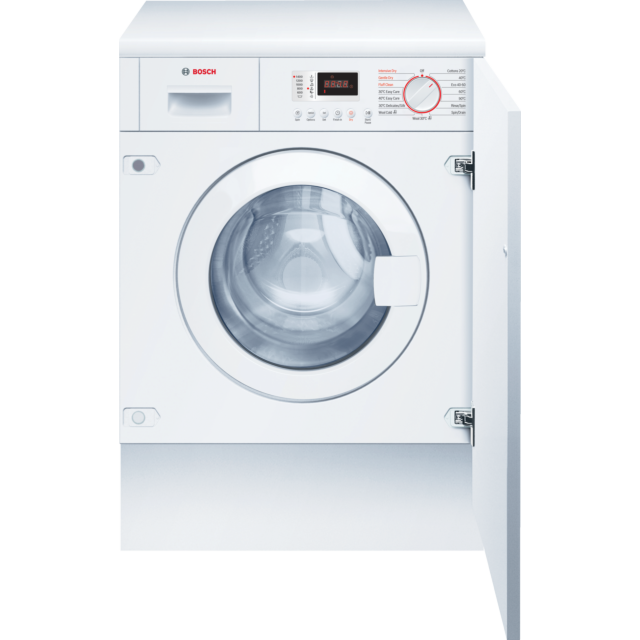 Bosch WKD28352GB Capacity 7Kg/4Kg, 1400 rpm, Time delay/time remaining, Large display, White door
