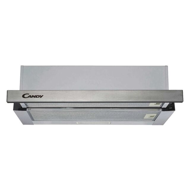 Candy CBT625/2X/1 60cm Telescopic Hood
Switch Control operation, 2 speeds, extraction capacity: 332