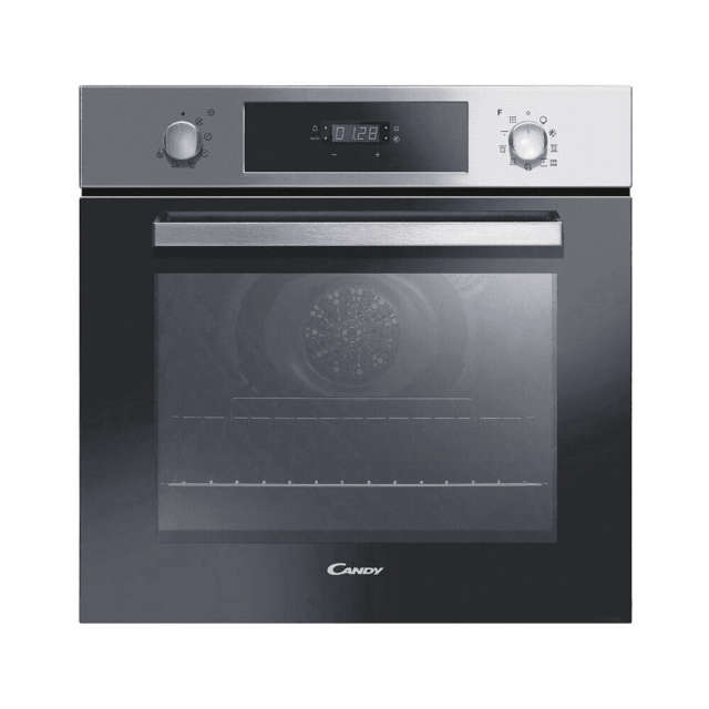 Candy CELFP886X 60cm Pyrolitic Oven
60 cm multifunction self-cleaning oven, 9F, 65 litre capacity, 