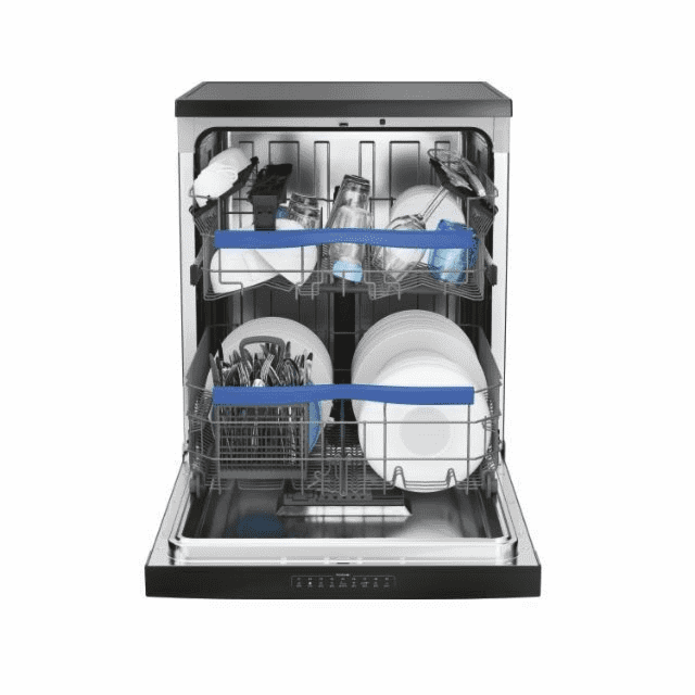 Candy CF 6E5DFB 16 Place Settings, Black, with WiFi