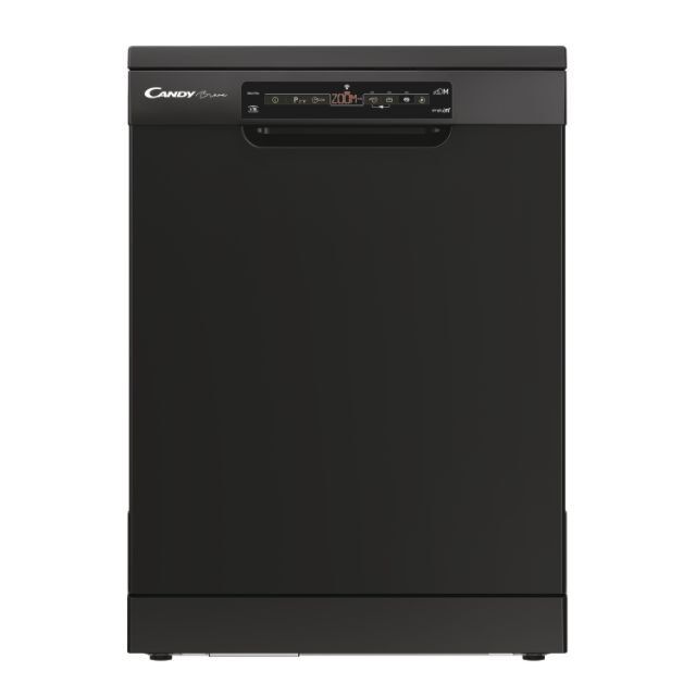 Candy CSF 5E5DFB1 15 Place Settings, Black, with WiFi