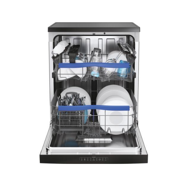 Candy CSF 5E5DFB1 15 Place Settings, Black, with WiFi
