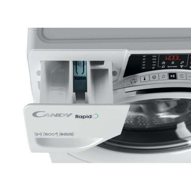 Candy RO1694DWMCE Rapido 9kg 1600rpm, , White, WiFi