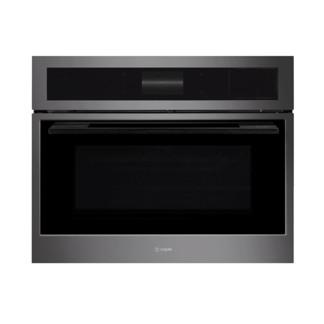 Caple CMS260GM built-in microwave combi with steam, oven and grill, CapleTouch+ TFT touch control, 1
