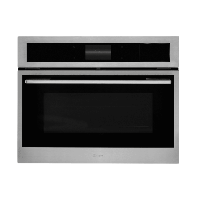 Caple CMS260SS built-in microwave combi with steam, oven and grill, CapleTouch+ TFT touch control, 1